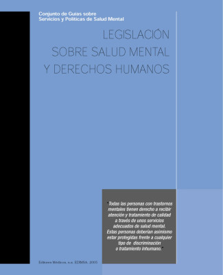 Legislación Sobre Salud Mental Y Derechos Humanos 2005