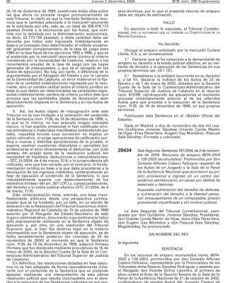 Sentencia Del Tribunal Constitucional 191_2004